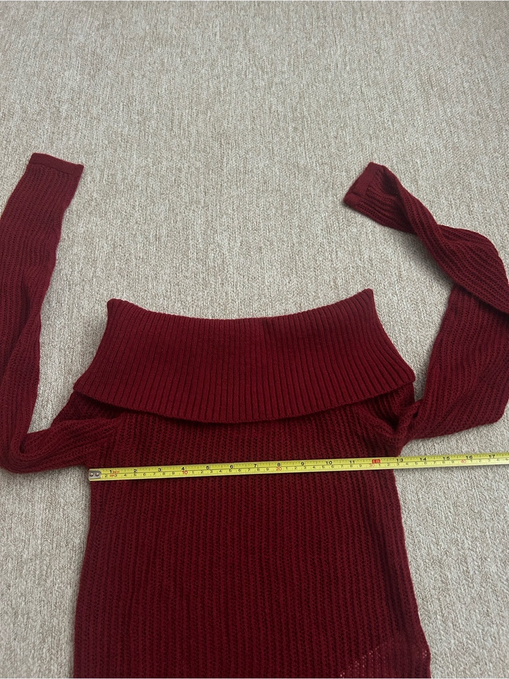 Edikted Ribbed Off-Shoulder Sweater - Picture 5 of 6